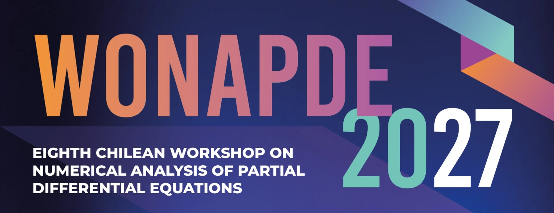 WONAPDE 2027, Eighth Chilean Workshop on Numerical Analysis of Partial Differential Equations